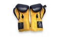 Боксерские перчатки Fairtex BGV9 blue navy yellow 14 oz