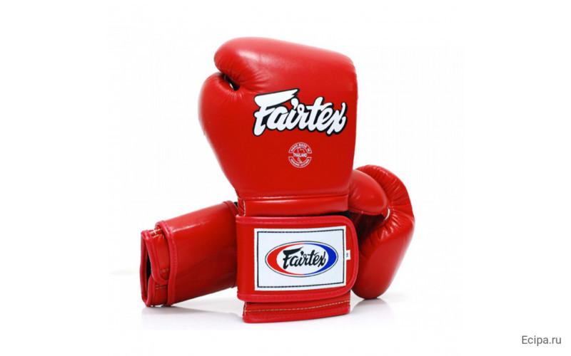 Боксерские перчатки Fairtex BGV9 red 18 oz