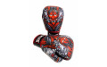 Боксерские перчатки Twins FBGVL3-58 (Кабуки) red 10 oz