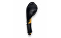 Боксерские перчатки Fairtex BGV9 black yellow 12 oz