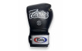 Боксерские перчатки Fairtex BGV9 black yellow 14 oz