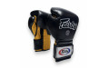 Боксерские перчатки Fairtex BGV9 black yellow 14 oz