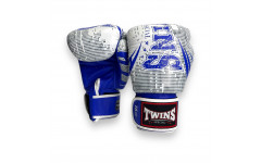 Боксёрские перчатки FBGVL3-TW5 white blue 10 oz
