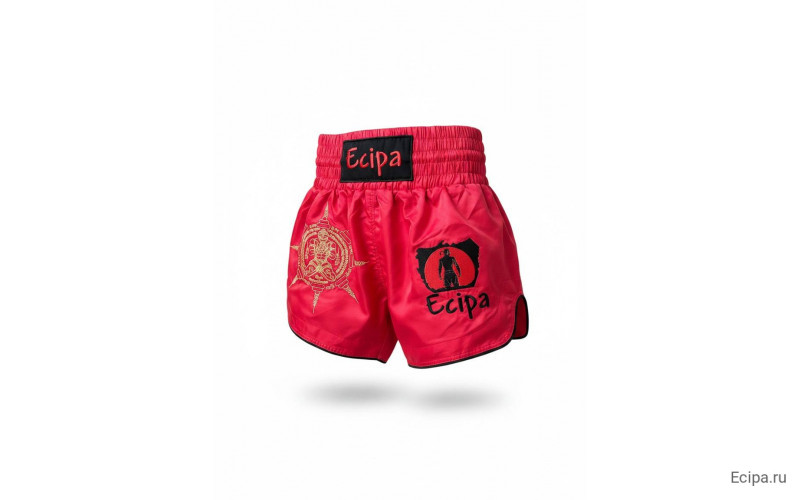 Шорты для Muay Thai Ecipa Fighter red S