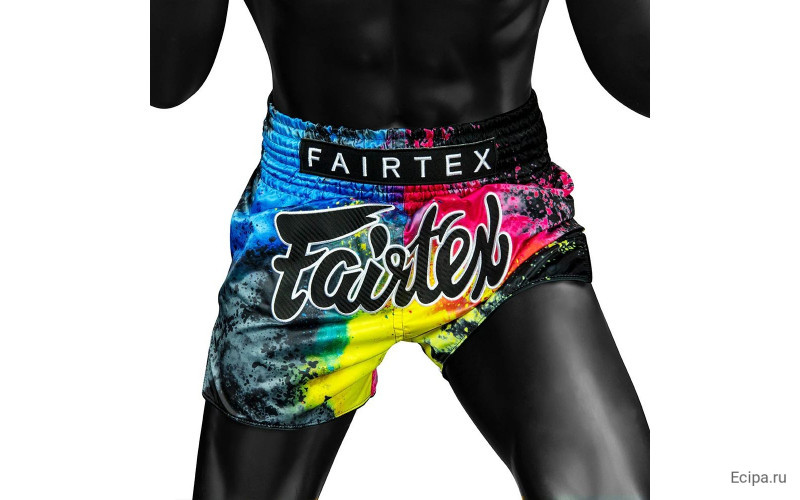 Шорты для бокса Fairtex BS1938 Acid jazz black - XL