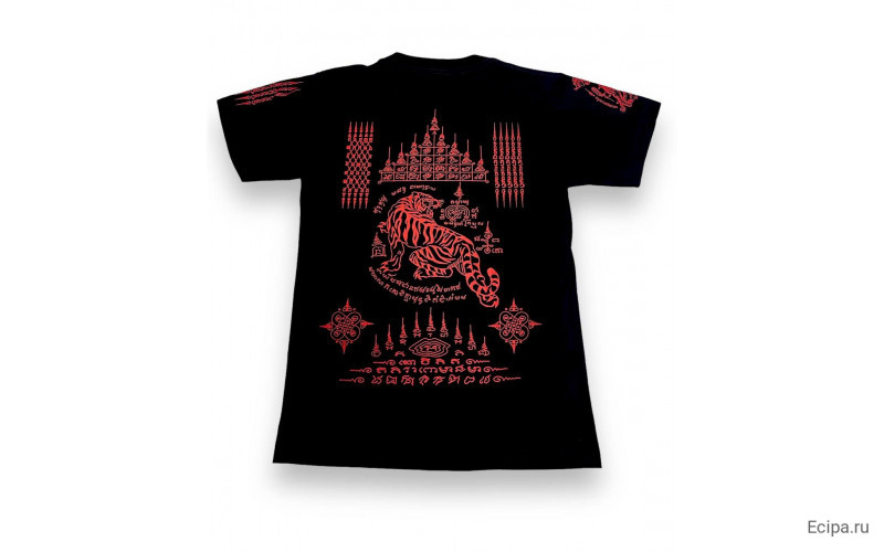 Футболка Тайский бокс Sak Yant Shirts doble tiger S